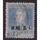 ARGENTINA SERVICIO OFICIAL GJ 415b ESTAMPILLA VARIEDAD SOBRECARGA DOBLE, RARA U$ 95